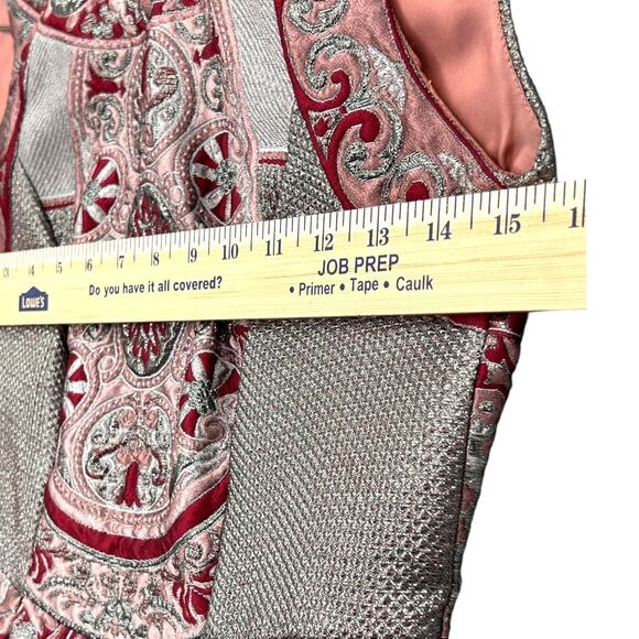 Aeffe Spa Women's Size 2 Fit Flare Sleeveless Mini Dress Multicolor Zip Up - Picture 4 of 7